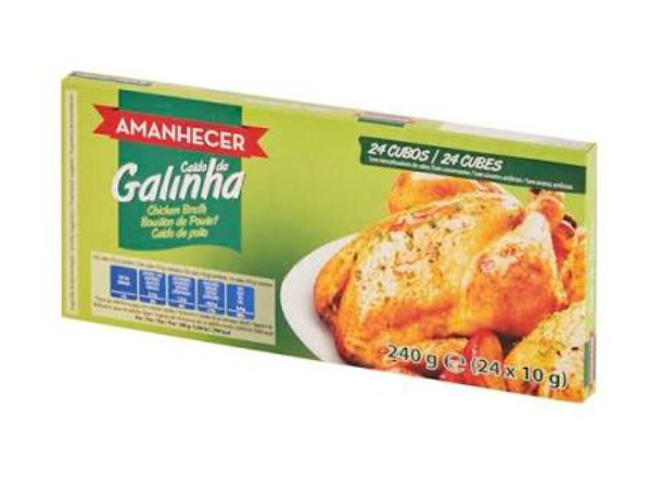 Amanhecer Chicken Broth 24 Cub